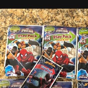 8 Spiderman Pack Play  For Party Favor
